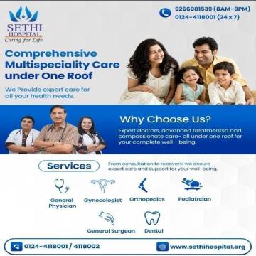 Multispeciality Hospital in Sector 8 Gurgaon