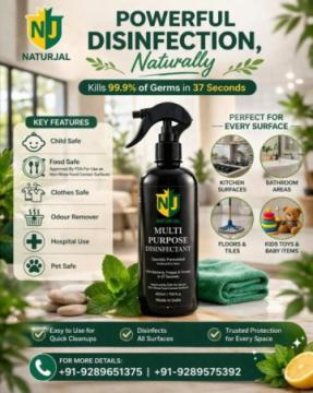 Best multipurpose Disinfectant | NaturJal