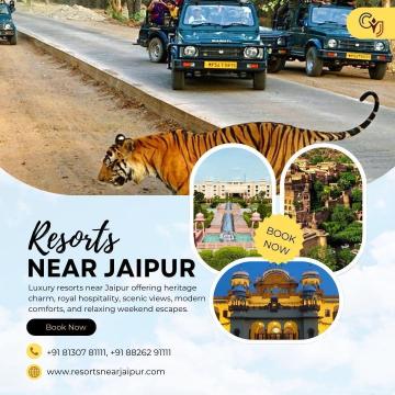 Relax and Recharge at Beautiful Resorts Near Jaipur