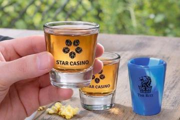 Custom Shot Glasses for Weddings & Parties