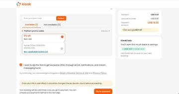 Klook: Up to 5% OFF On Tours, Activities, and Hotels