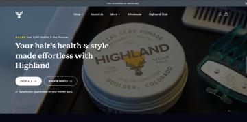 40% OFF All Orders + Free Shipping on Highland Style