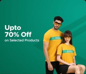 Get Upto 70% Off On Selected Products