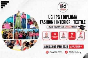 Dive into IIFD Admissions 2024! – Spark Your Creative Future