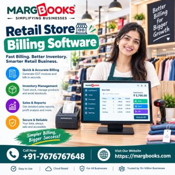 Retail Store Billing Software for Easy Invoicing | MargBooks