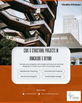 Civil & Structural Projects in Bangalore & Beyond | Vindia Infrasec