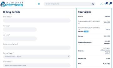 Almighty Peptides: 20% OFF Your Order With Code