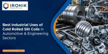 Cold rolled slit coils supplier in Gandhidham | ironikmetals