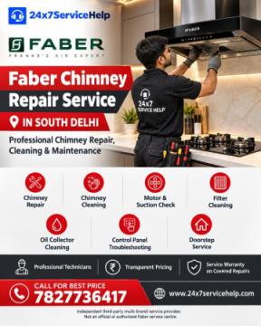 Reliable Ventilation Solutions with Faber Chimney Repair Service in South Delhi
