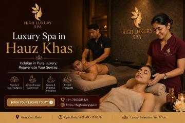 Luxury Spa in Hauz Khas | Premium Massage & Wellness Therapy Center