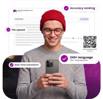 MachineTranslation.com - AI Translation Tool