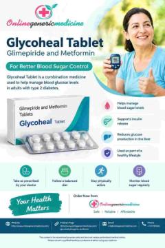 Glycoheal Tablet (Glimepiride and Metformin) – Type 2 Diabetes Management