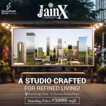 Jainx cyber City | Studio Apartments | Greater Noida West