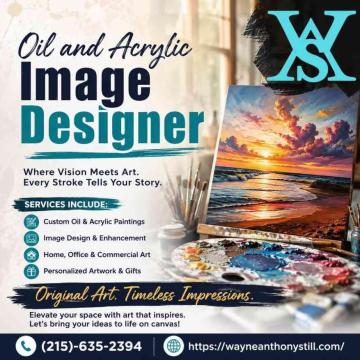 Oil and Acrylic Image Designer | Custom Fine Art by Wayne Anthony Still
