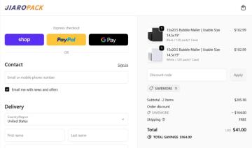 Up to 80% OFF JiaroPack Order + Free Shipping