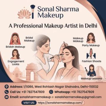 Best Bridal Makeup Artist in Delhi NCR
