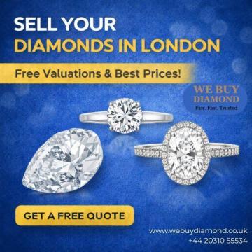 Sell Diamonds in London - Get the Best Price for Your Diamond Jewellery