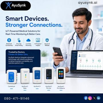 Wireless Digital Stethoscope in Bangalore: Smart Diagnostics from AyuSynk