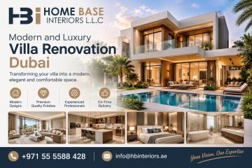 Modern and Luxury Villa Renovation Dubai