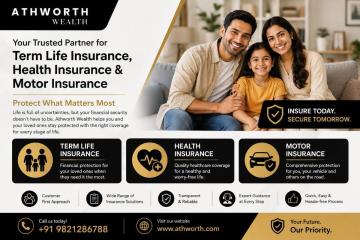 Athworth Wealth Insurance – Affordable Term Life, Health & Motor Insurance Plans