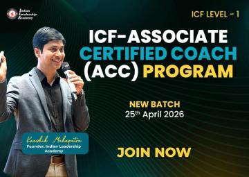 Indian Leadership Academy | ICF Coaching Certification & ICF Courses in India