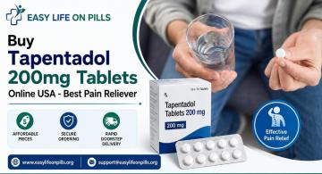Buy Tapentadol 200mg Tablets Online USA - Best Pain Reliever