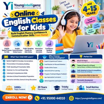 Online English Classes for Kids – Young Intelligenz