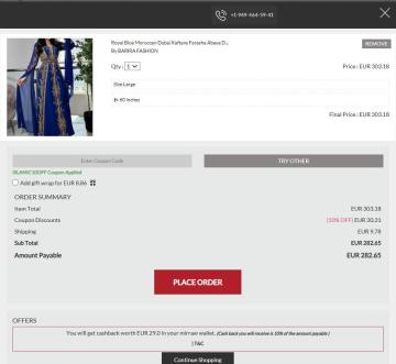 10% OFF All Purchases at Mirraw