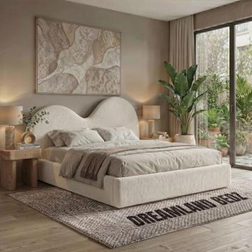 Dreamland Cloud Wave Teddy Boucle bed