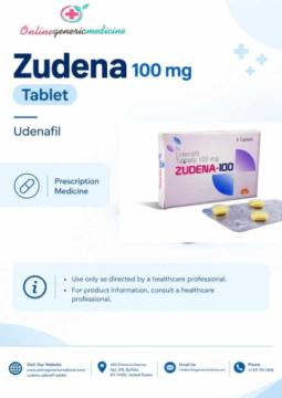 Zudena 100 mg – Udenafil for Erectile Dysfunction | Online Generic Medicine