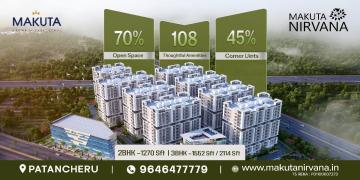 Gated Community Flats for Sale in Patancheru – Makuta Nirvana