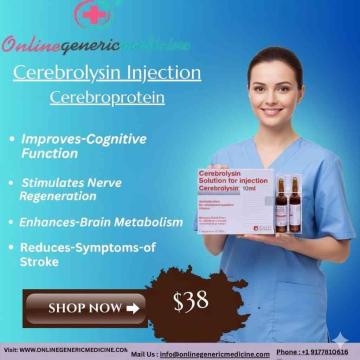 Buy Cerebrolysin Injection (Cerebroprotein) for Cognitive Enhancement and Neuroprotection