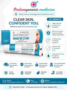 Persol AC Gel – Acne Care Gel for Clearer-Looking Skin