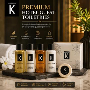 Hotel toiletries supplier in India | Kronokare
