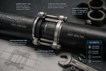 Hubless Cast Iron Soil Pipe: The Smart Choice for Modern Drainage Systems