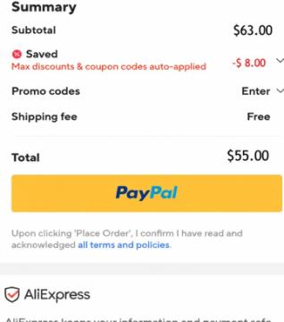 AliExpress: Up to $130 OFF All Purchases of $39 - $649+