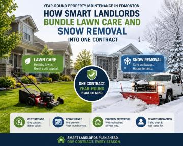 Year-Round Property Maintenance in Edmonton | Lawn Care & Snow Removal