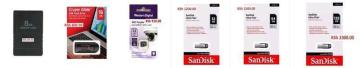 New Memory Cards and FlashDisks