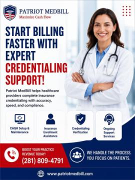 Medical Credentialing Company in Houston | End-to-End Credentialing Services