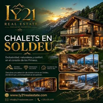 Invierte en Chalets en Soldeu con LY21 Real Estate