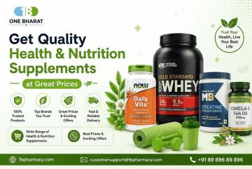 Get Quality Health & Nutrition Supplements at Great Prices