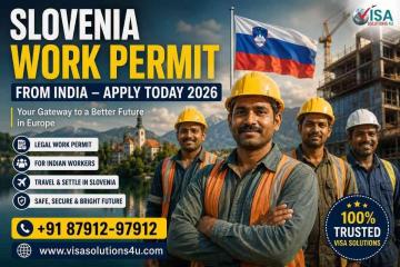Slovenia Work Permit from India – Apply Today 2026