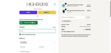 15% OFF + Free Shipping Your All Products on Higher Dose