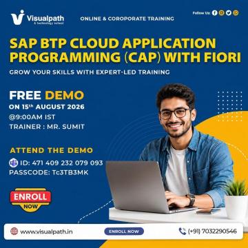 SAP BTP CAP Free Demo with Real-Time Project Training