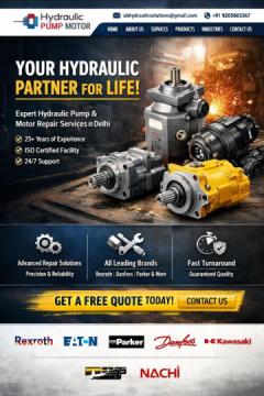 Hydraulic Pump repair in Delhi