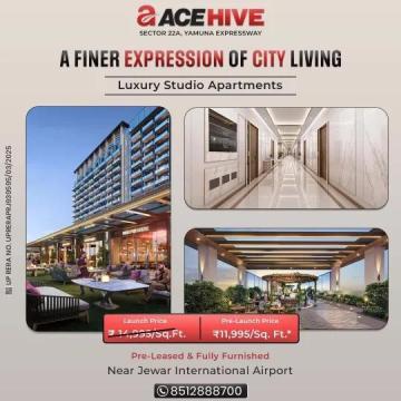 ACE Hive Business Suites on Yamuna Expressway Investment Hub