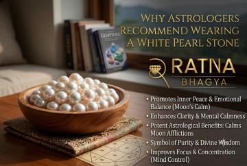 Why Astrologers Recommend Wearing a White Pearl Stone