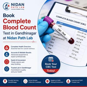 Book Complete Blood Count Test in Gandhinagar at Nidan Path Lab