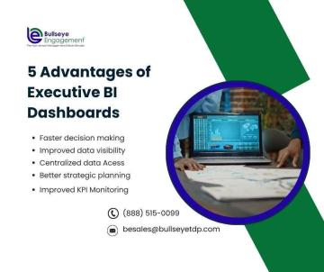 5 Advantages of Executive BI Dashboards