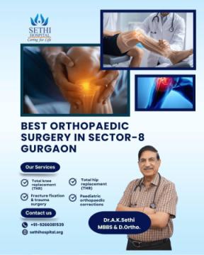 Best Orthopaedic Surgery in Sector 8 Gurgaon